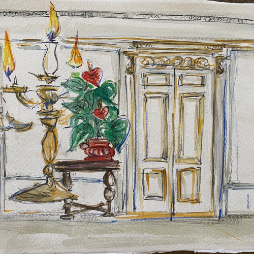Illustration of room 001