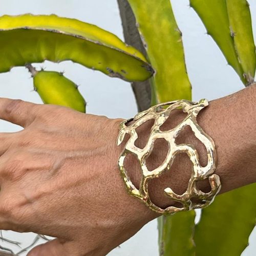 Golden Cuff Bracelet