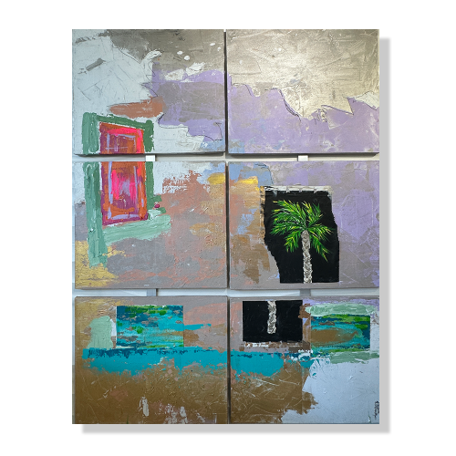 6 part Colorful Art